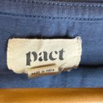 Pact BUNDLE Two (2) VNeck TShirts Womens Size M Organic Cotton Blue Pink Classic Size M Photo 3