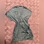  | Dresses | Zara Sea Green
Satin Effect Mini Dress Size S Photo 3