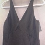 Lulus  Classic Black tank Dress elegant party wedding LBD size L NWT sexy Photo 2