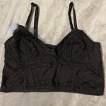 Free People Intimately  Lace Cropped Bralette S Photo 4