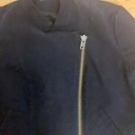 Helmut Lang EUC textured asymmetric moto jacket Photo 2