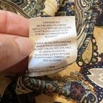 Fig & Flower Paisley Blouse Fall Colors Popover Boho Colorful Peasant Size 2X Photo 7