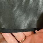 James Jeans  Black Leather Skirt Photo 3