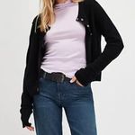 Free People #3 NWT Sara Pointelle Turtleneck in Orchid Hush Photo 1