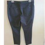 DKNY Dark Gray  Jeans Stretchy Size Large Skinny Faux Front Pocket Photo 5