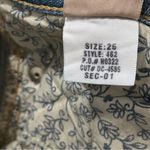 Hippie Denim Vintage Women’s Size 25 Blue Destroyed Rhinestone Embellished Jeans Photo 6