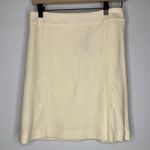 Ann Taylor  factory 4p Ivory Wool‎ Pencil Skirt CP0386 Photo 0