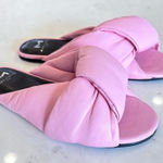 Marc Fisher Olgalia Women's Bubblegum Pink Puffy Slide Sandal Size 5 Photo 0