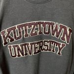 Jansport Vintage 90s Y2K  Kutztown University Sweatshirt Grey XS Collegiate Photo 4