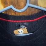 Tommy Hilfiger  Blue Sweater with Red Accent Photo 1