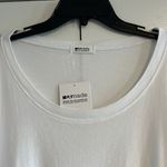 LAmade Women’s White Long Sleeve Crewneck Top, Size L Size L Photo 2