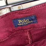 Ralph Lauren Polo jeans red plum color NEW high rise stretch Tompkins Photo 5
