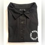 ASOS  Weekend Collective Oversized Mini Collared Dress with Logo Photo 6