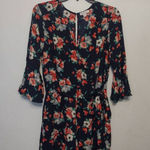 Carolina belle  Size 4 Navy Blue Floral Romper Photo 0