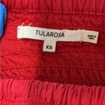 Tularosa Maida Red Off Shoulder Ruffle Mini Dress size XS Photo 12