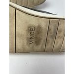 Vince  Bale Black Leather Lace Up Platform Low Top‎ Fashion Sneakers Size 6.5 Photo 9