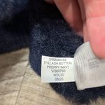 Banana Republic Women’s Button Down Cardigan, Eyelash, Navy, Gold, Med. EUC Photo 3