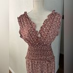 Max Studio  Wide Leg Geometric Jumpsuit Photo 1