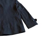 Babaton  Cashmere Blend Double Breasted Black Peacoat Coat Jacket Size Medium Photo 4