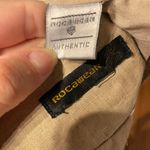 Rocawear Linen Shimmer Shiny Button Vest Vintage y2k Bustier Collar Top Blouse metallic chain Photo 5