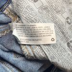 Wild Fable  Blue Denim Distressed Cut Off Mini Skirt Size 4 Boho Country Rodeo Photo 4