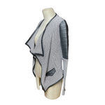 Generation Love Aston Bonded Faux-Leather Boucle Cardigan Blazer Size S Photo 4