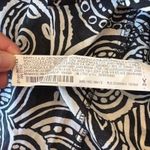 ZARA  Women's Black & White Paisley Print Long Sleeve Mini Shirt Dress S *no belt Photo 12