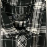 Ci Sono  Plaid Collection Women’s Top Sz L Photo 2