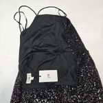 LPA  Andrea Dress in Black & Silver Small Photo 10