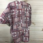 Harlowe $ Graham Harlowe & Graham Kimono Printed Open Front Photo 4