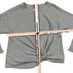 Aerie Offline by Women's Twist Front Pullover Sweater Sage Green XL Long Sleeve Photo 2