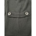 Clorinda‎ Cardigan Sweater Merino Wool Blend Black Small Made in Italy Designer Photo 12