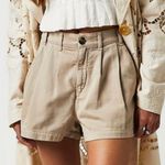 Free People  Billie Chino Shorts size 10 - EUC! Photo 0