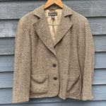 Banana Republic Brown wool and silk blazer size 2 Photo 0
