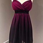 Alyn Paige Ombré wine colored dress Photo 0