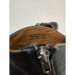 Frye Nora Zip Short Womens Black Leather Zipper Ankle & Booties Boots Size 6M Photo 10