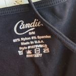 Candie's  black tank top Photo 2