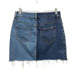 PacSun Two Toned Denim Mini Skirt Size 25 Cotton Photo 6