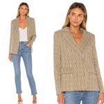 Tularosa  Tailored Plaid Bright Blazer Photo 1