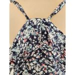 American Eagle Outfitters Size M Strappy Floral Ruffle tank Blouse camisole Photo 2