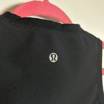 Lululemon Size 6  black crop athletic tank top Photo 4