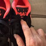 Nike  Air Max Athletic Shoes Black and Coral Photo 3