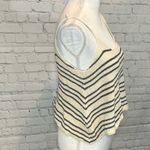 American Eagle  OUTFITTERS Knit Cami Navy/Cream-Small Photo 1