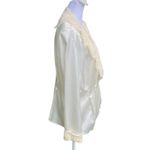 Vintage 80s Cream Lace Photo 3