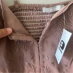 BKE 🛍️Red By  Dusty Pink Embroidered Tank Top Size Small NWT Photo 6