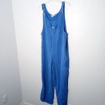 Ed. Lee Y2K blue jumpsuit size large Blue Photo 1