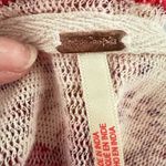 Free People Oh My Baby Tee Cropped Top Mesh Ruched Floral Boho Festival Large Photo 5