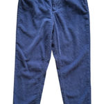 BDG Mom High-Rise Corduroy Pants Blue Cotton Blend Casual Comfort Size 30 Photo 0