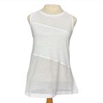 Lorna Jane 'No. 1 Tank' Slub Knit Top, White, M Photo 4