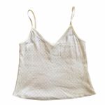 The Limited NWT VTG 90s Y2K  Cream Spaghetti Strap Cami Knit Tank Top Romantic M Photo 6
